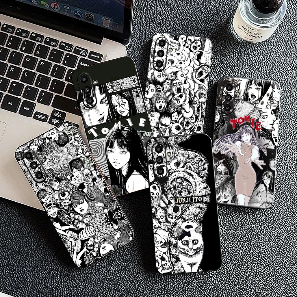 Capa de Papel de Parede Junji Ito para Motorola Moto Edge - Imagem 4