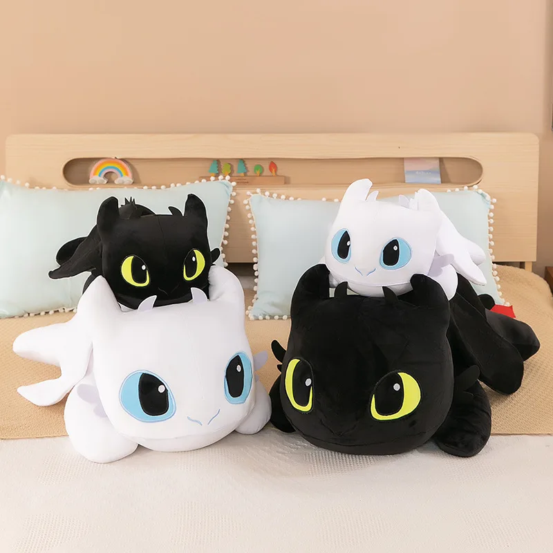 In Stock Little Flying Dragon Kawaii Plush Toy Lying Posture Style Toothless Doll Pillow Toys Children Couple Birthday Gift