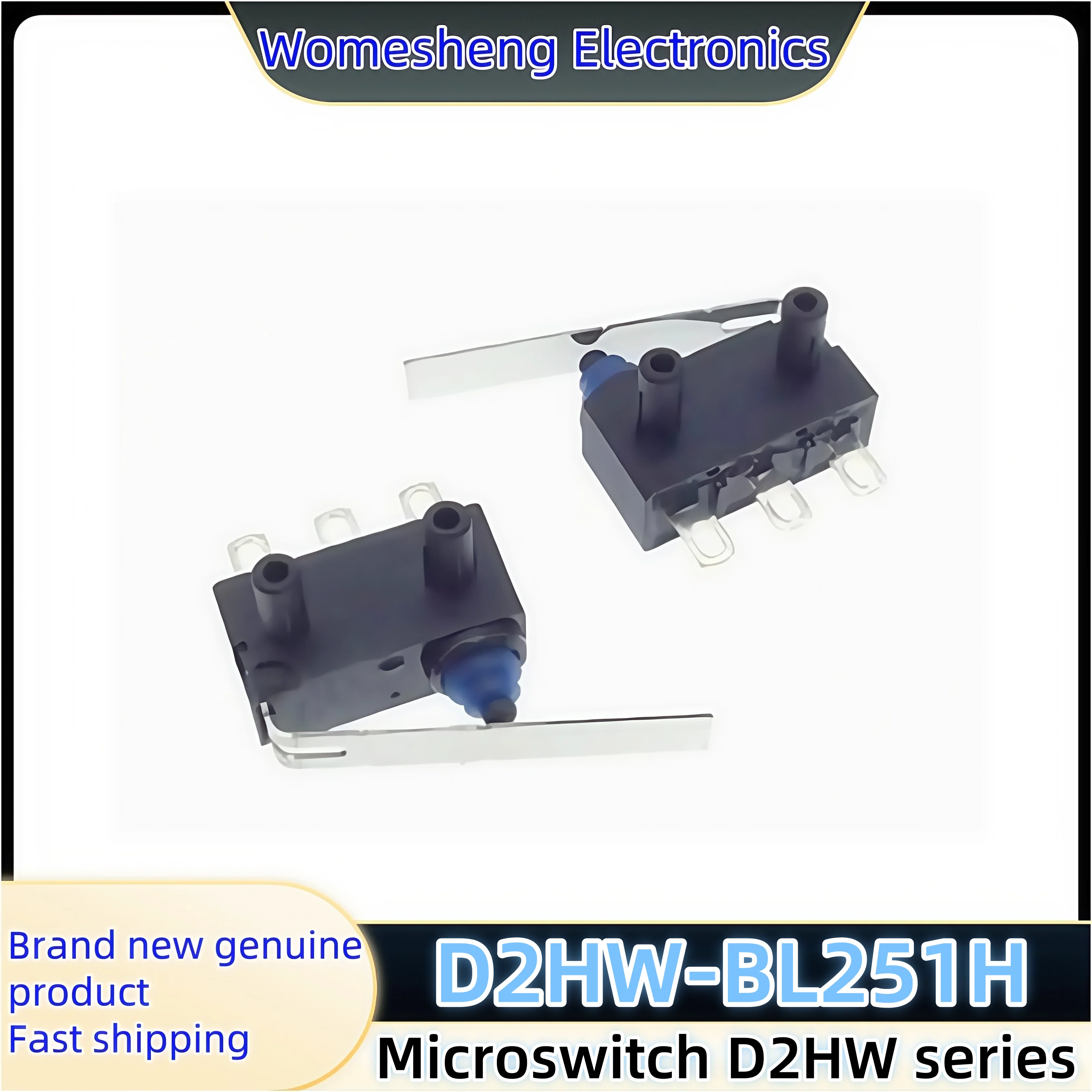 

Новый оригинальный микропереключатель D2HW-BL251H, водонепроницаемый, 1 шт.