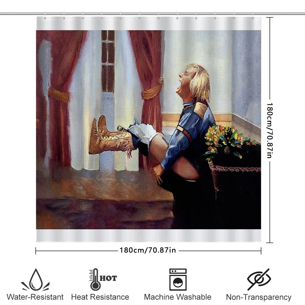 خمر مزرعة دش الستار ريفي حظيرة الدجاج الدجاجة مزرعة الحيوان نمط الحمام ديكور مزرعة نمط دش الستار مجموعة #6