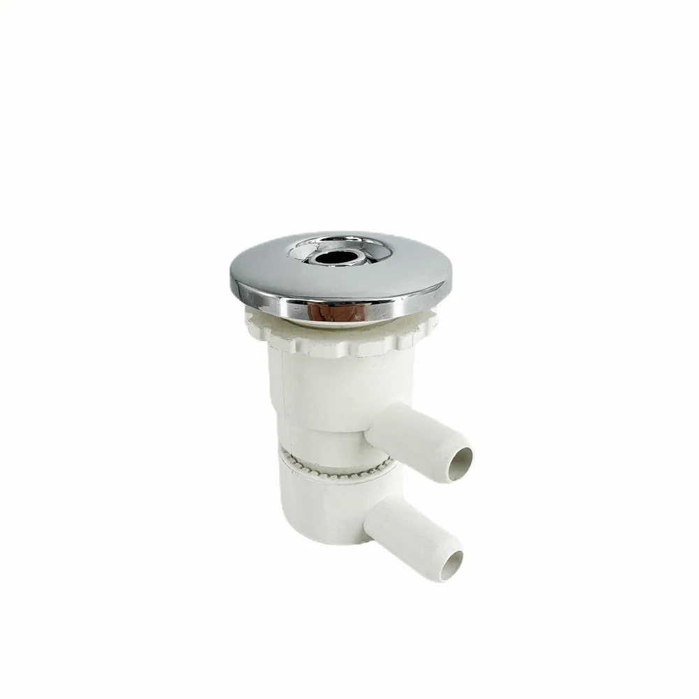 45mm Cover 11.5mm Water Flat Massage Bathtub Water Jet Nozzle Chromed Cap PVC Bathtub Bubble Nozzle Hot Tub Water Jet Nozzle