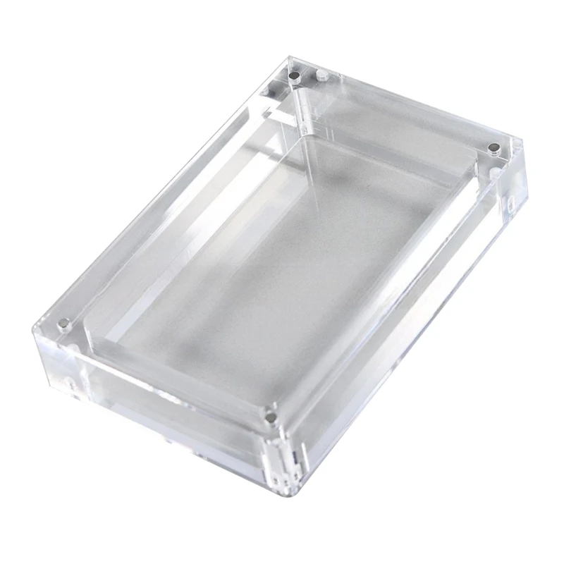 

Scratch Proof Acrylic Travel Case for Analogue Pocket with Closure Elegant Display Box Safe Storage Solution