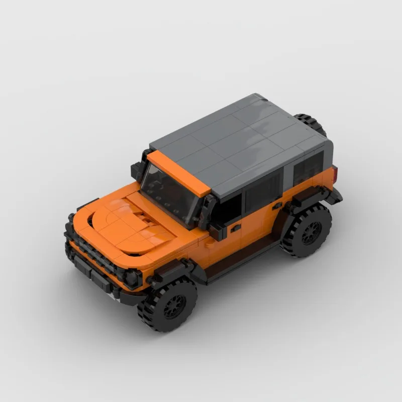 مجموعة بناء المركبات على الطرق الوعرة مكونة من 497 قطعة - نموذج سيارة رياضية رائعة للبالغين والمراهقين، مع دليل، هدية للعطلات