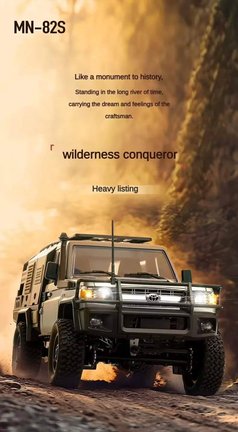 

MN82S MN82 Pro внедорожник с дистанционным управлением, 1:12, полномасштабный 4WD для моделирования LC79, радиоуправляемая модель, игрушечный радиоуправляемый автомобиль