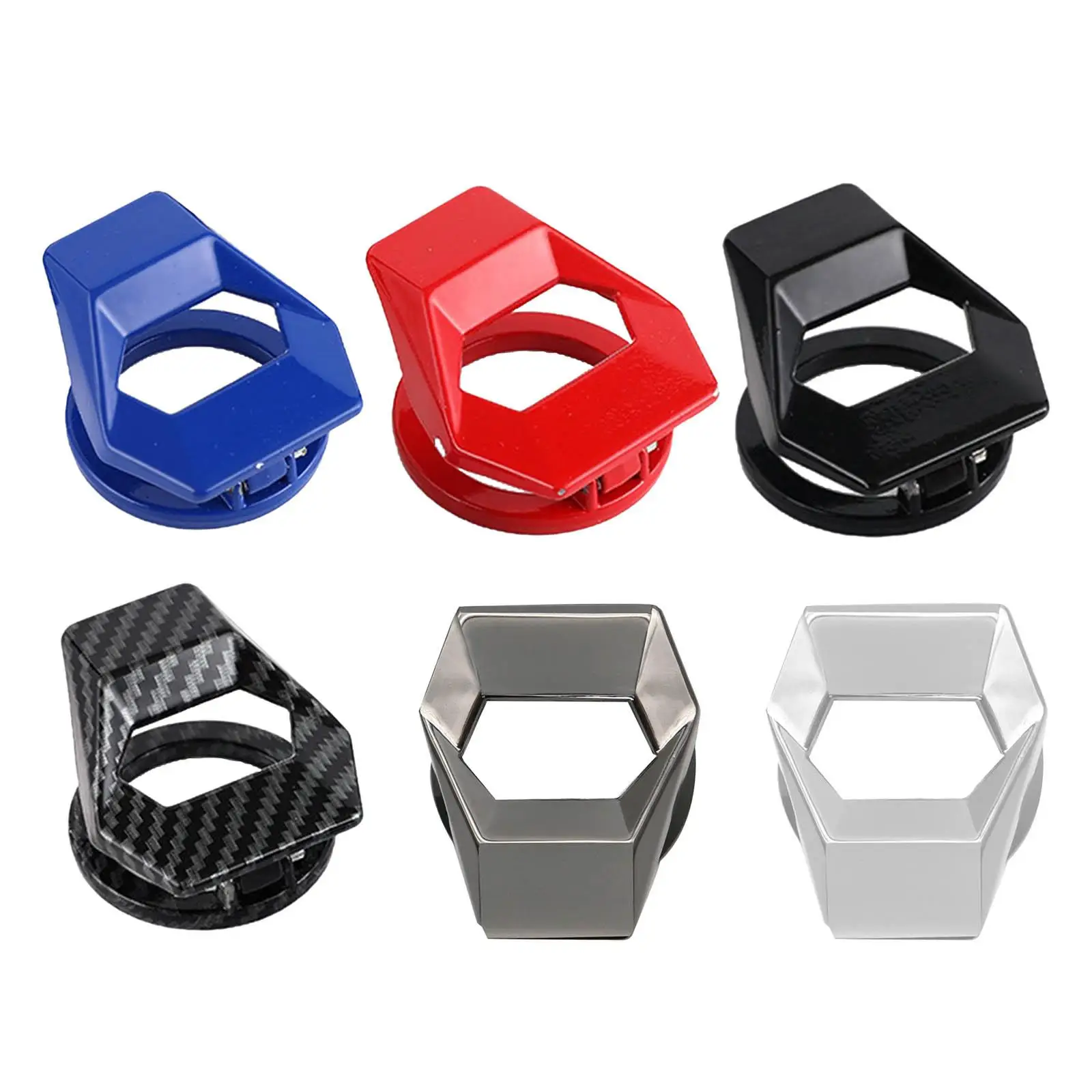 Car Engine Start Stop Switch Button Cover Delicate Edging Process Durable