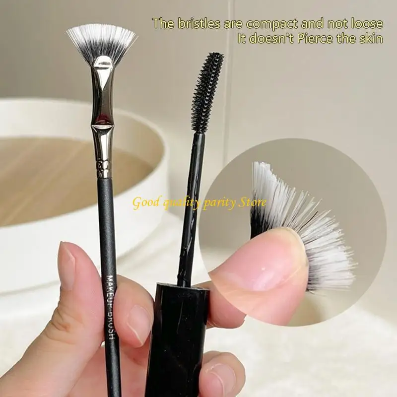 M4ya Mascara Pennello a ventola per ciglia a ventola a ventola a forma ciglia a ventola per effetti a sollevamento naturali e