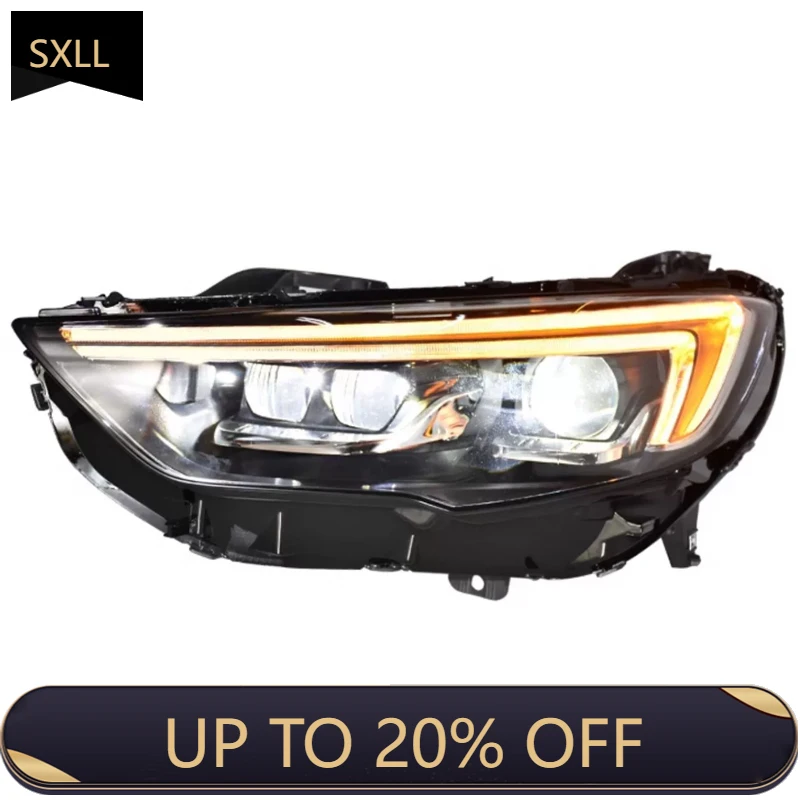 

SXLL upgrades headlight assembly to high-end turn signals and daytime running lights for 2017-2019 Regal LED headlights