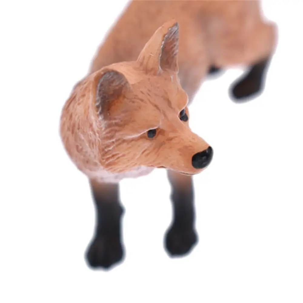 Garten Mini Lernspielzeug Waldmodelle Wildplastik Kinder Simulation Simulation Tiere Dekoration