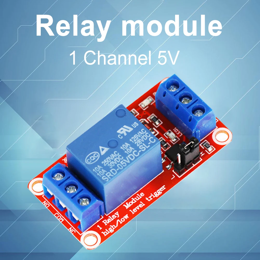 8 Channel 5V 12V 24V Relay Module Board Shield with Optocoupler Support High Low Level Trigger Indicator Light for Arduino