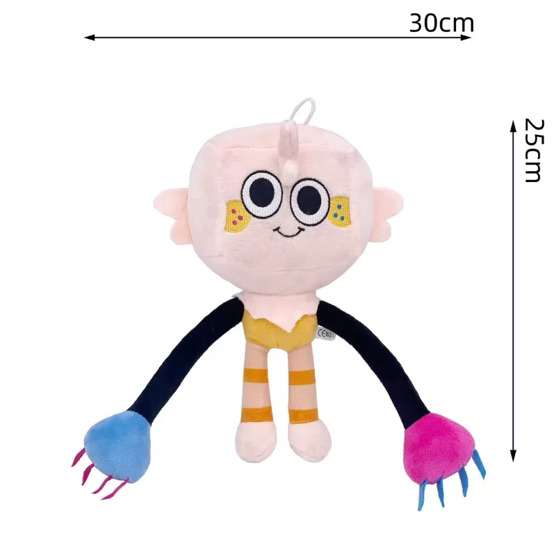 Dandy's World ألعاب من نسيج مخملي لطيف Dandy World Scrap محشوة لعبة الرعب Goob Pebble بلوشي مخدة ناعمة دمية Kawaii غرفة ديكور هدية #1