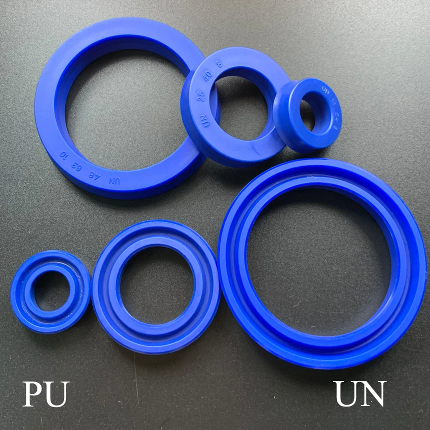 

UN 120*135*12 120x135x12 130*145*9 130x145x9 TPU Hydraulic Rotary Shaft Piston Rod Grooved U Lip O Ring Gasket Wiper Oil Seal