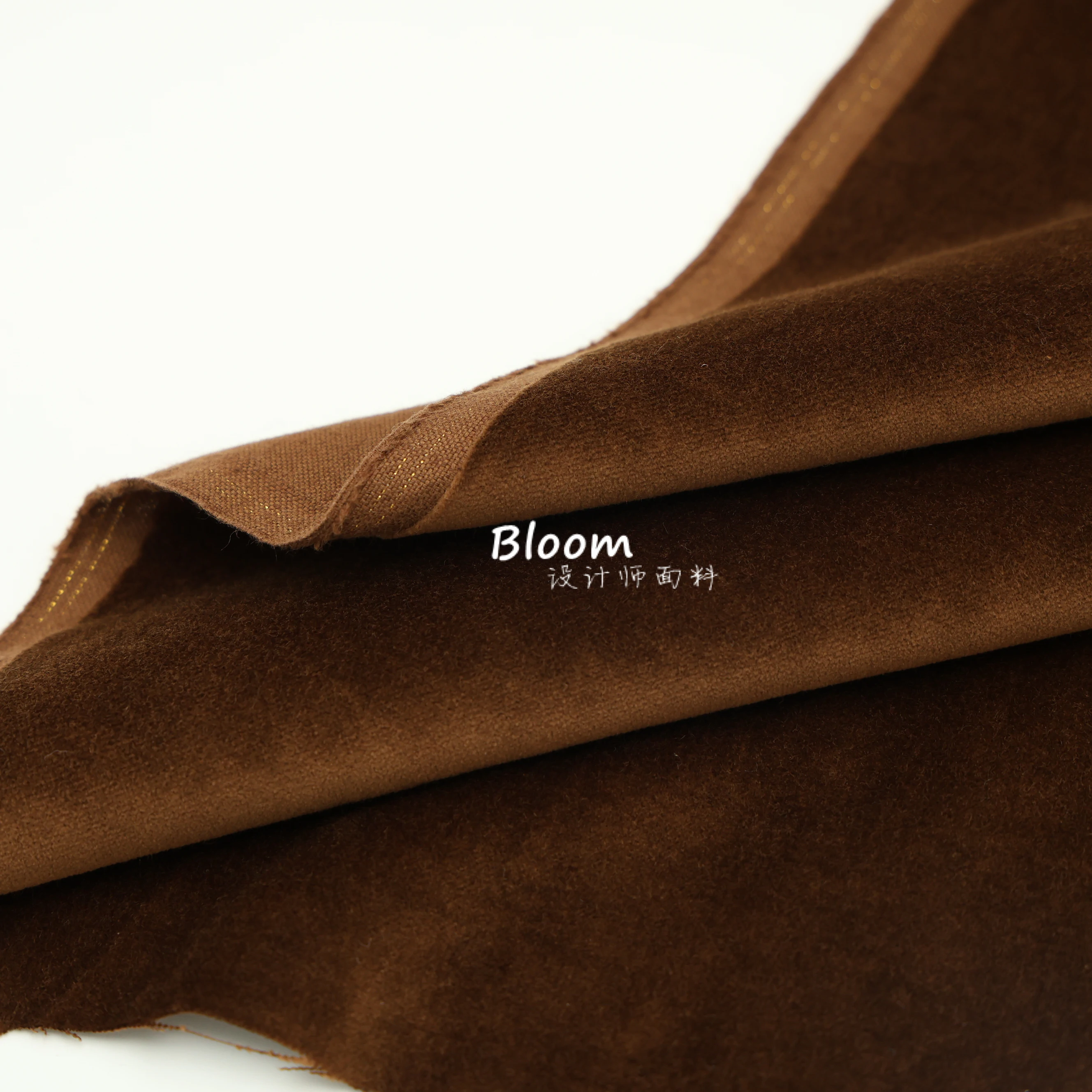 

Coffee, Navy Blue And Black Velvet Velvet Fabric, Suitable For Suits, Evening Gowns And Diy Handmade Dolls