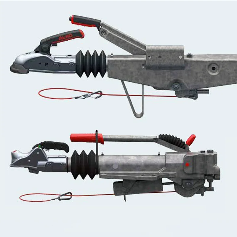 RV safety rope, trailer trailer decoupling, brake assist pull rope non-safety chain