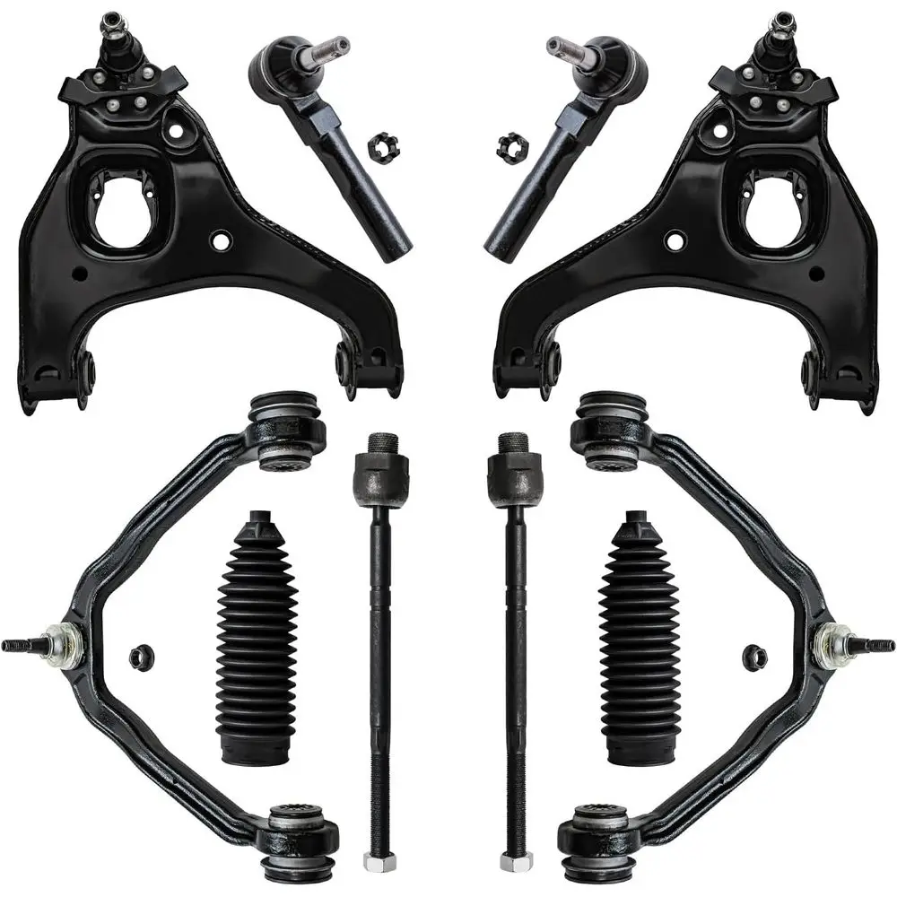 

Комплект передней подвески Detroit Axle - RWD, 10 предметов, для Chevrolet GMC Silverado Sierra 1500 1999-2006 [передние пружины], 2000 2001 2002 2003 20