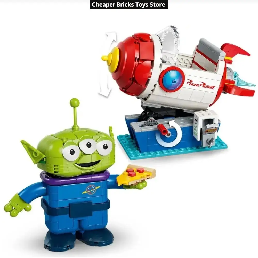 Cheaper Classic 3-Eyed Extraterrestrial Construction Kit, Decorative Display Figure, Xmas & Birthday Present for Film Buffs - view 4