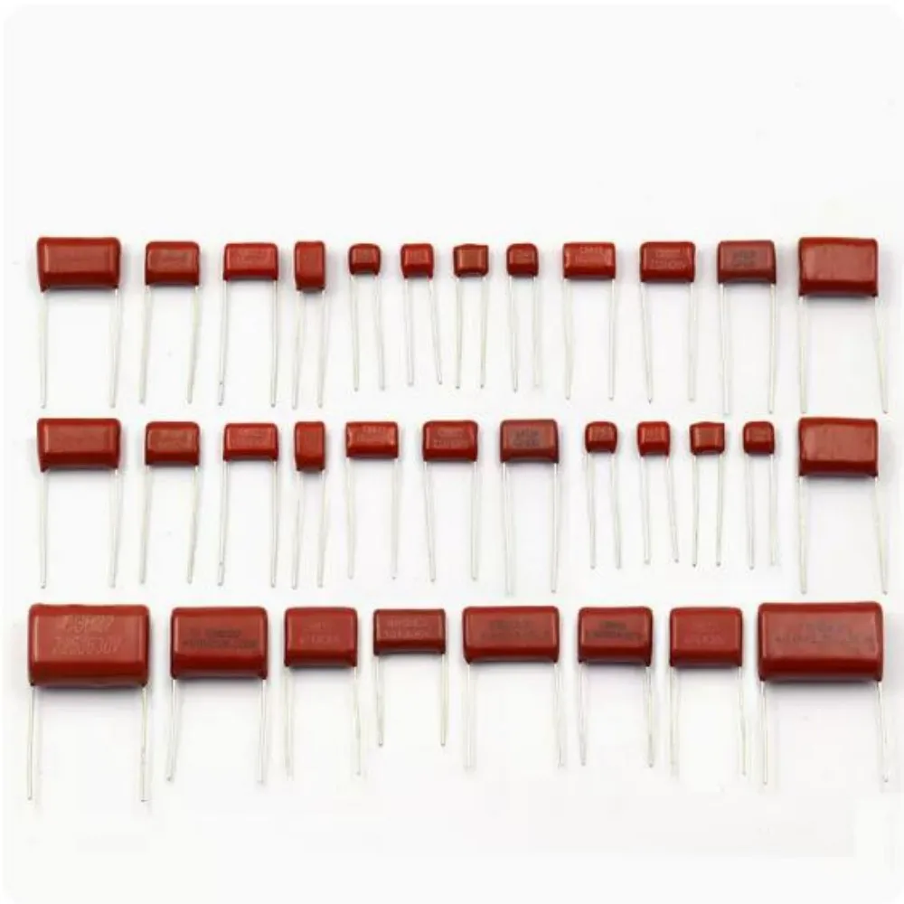 

10-20pcs Cbb Cl Capacitor 100v250v300v400v630v Metal Film Capacitor Full Range Cbb22 104j 473j 683j Foot Distance 5mm 10mm 15mm