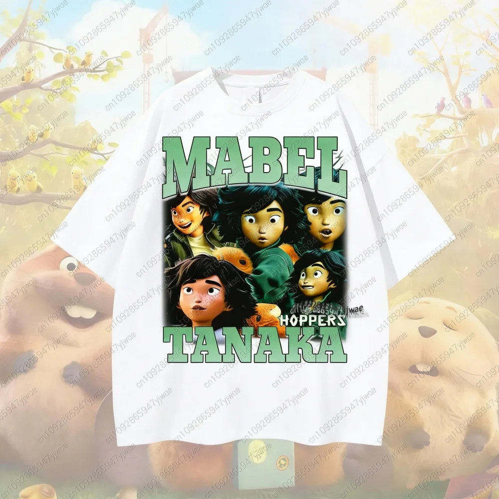 

Children Mabel King George Hoppers Characters Movies T-Shirt Family Matching Vacation Kids T-Shirt Parent-Child Cosplay T-Shirt
