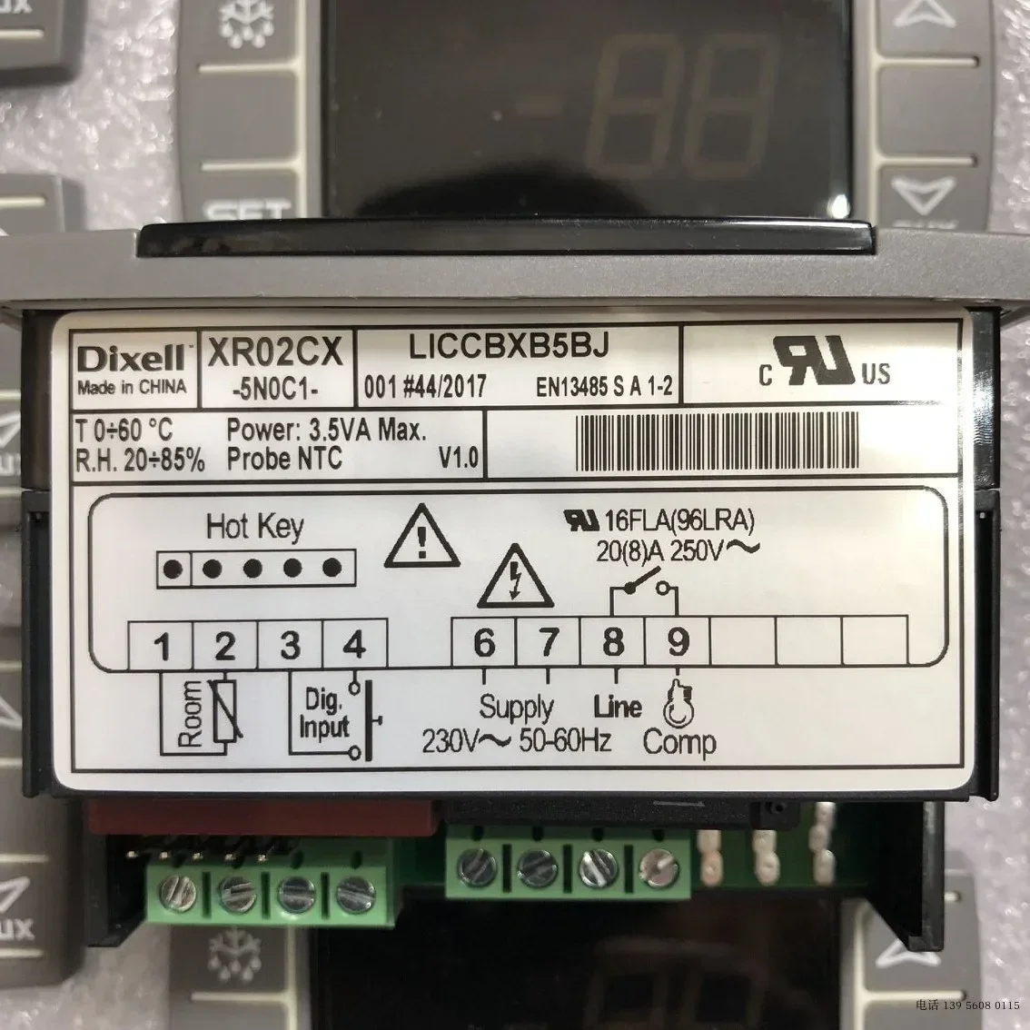 Nuevo termostato controlador de temperatura Original DIXELL XR02CX-5N0C1