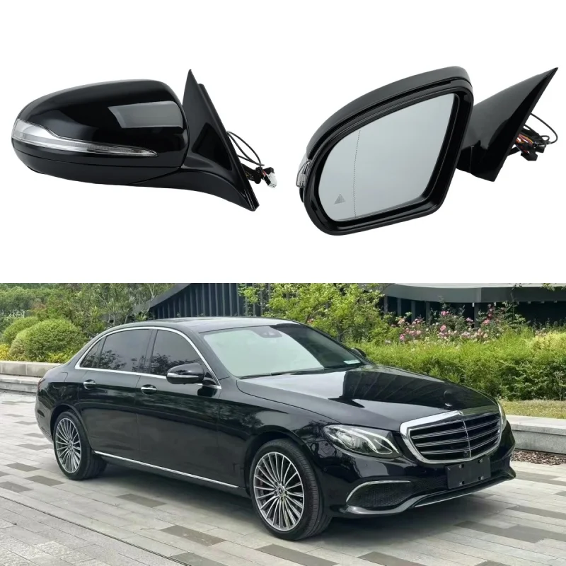 

Для Mercedes-Benz W213 E Class E300 2016-2020 с подогревом слепых зон, боковое зеркало двери, автомобильные аксессуары, боковое зеркало в сборе