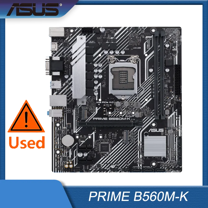 ASUS Prime B560M-K Intel B560 LGA 1200 Micro ATX Motherboard