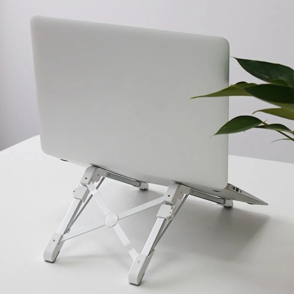 

Adjustable Laptop Holder Stand Foldable Lifting Laptop Cooling Bracket Aluminum Alloy Portable Notebook Support Base