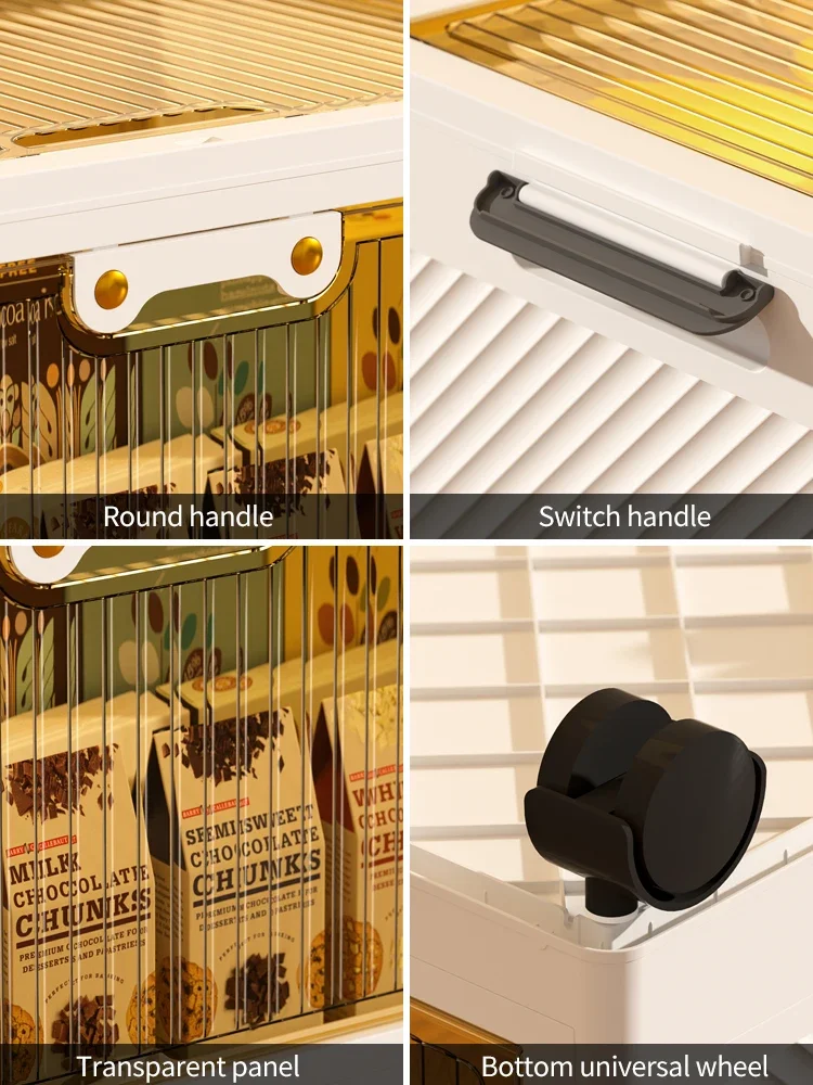 

-Factory High Quality PP Material Large Capacity Multi-layer Free Superposition Bearing Power Folding Storage Box