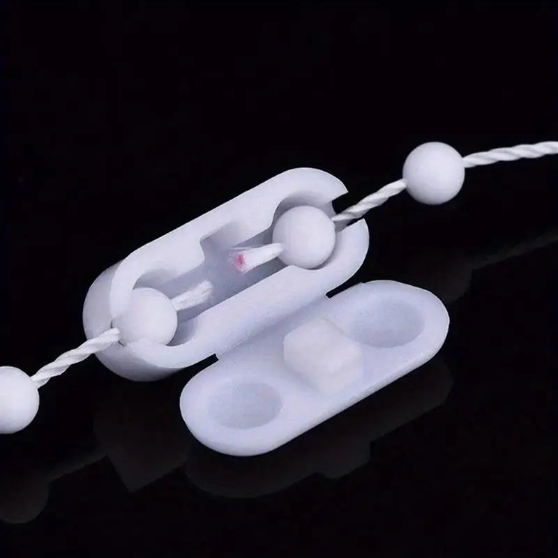 New 10/20Pcs Roller Blinds Pull Cord Connector Curtain Chain Link Vertical Blind Cord Repair Accessories