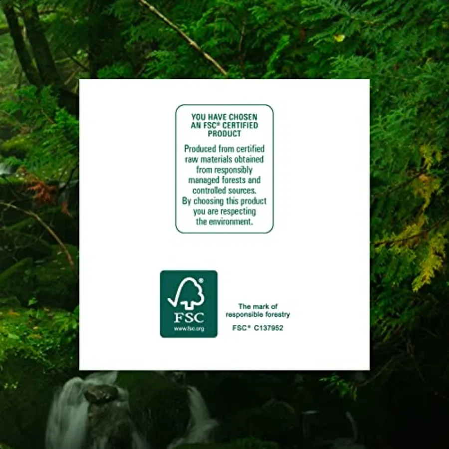 Asciugamani di carta Nicky Elite AdaptASize 24 rotoli grandi = 40 rotoli regolari Confezione senza plastica Involucro di carta Ultra resistente e assorbente