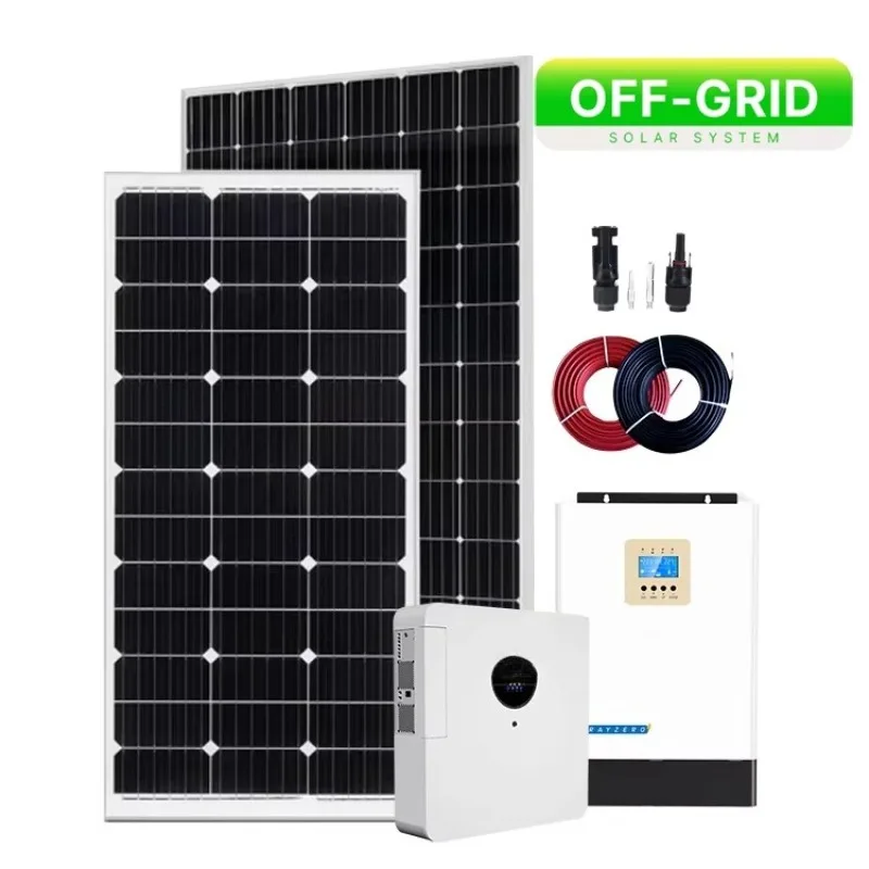 10kw complete kit fixed solar panel 24 hours photovoltaic system solar 15kw 20kw off-grid solar panel set