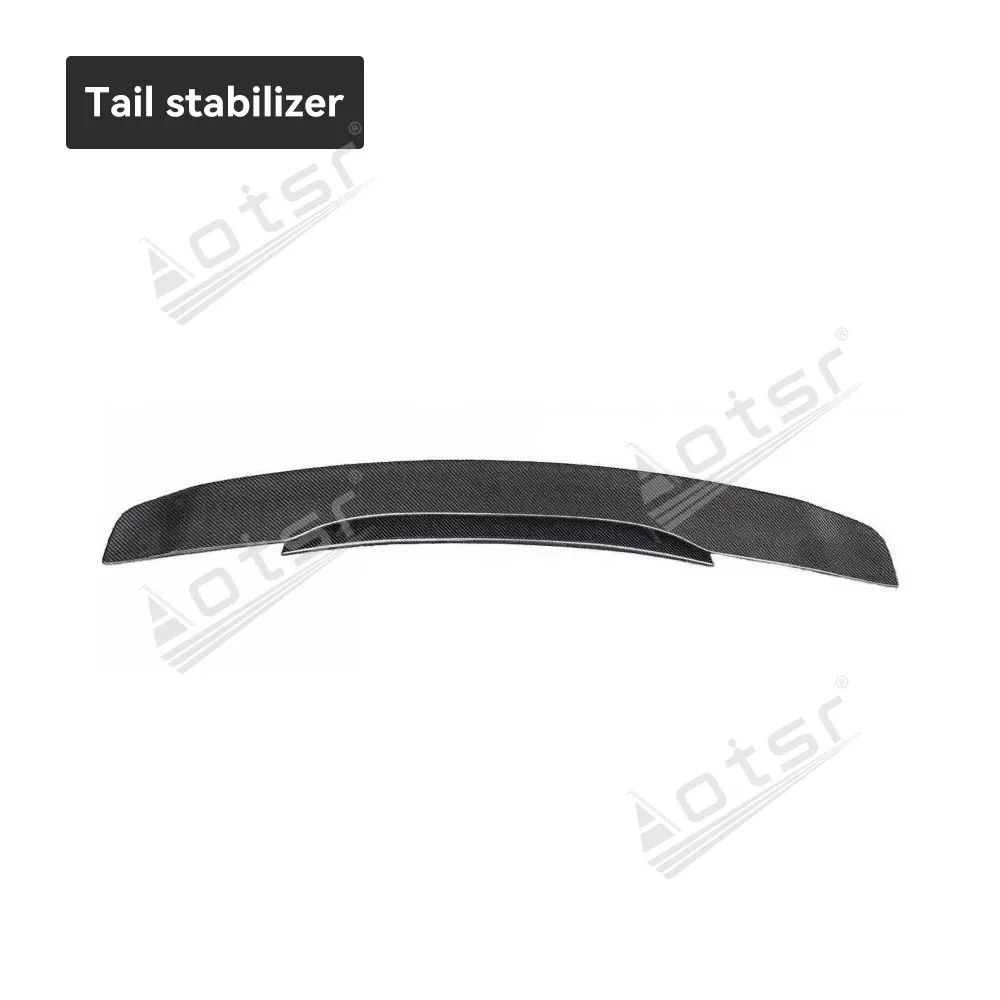 

Car Accessories For Ferrari F458 2011-2015 Real carbon fiber Double-layer tail wing wind stabilizer Modification parts