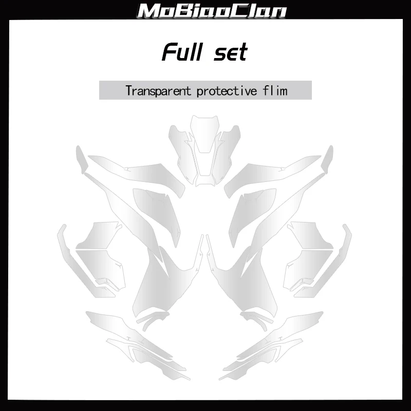 For VOGE DS900X Motorcycle Invisible Coat Fuel Tank Sticker Waterproof And Scratch Resistant Film Modification Accessories