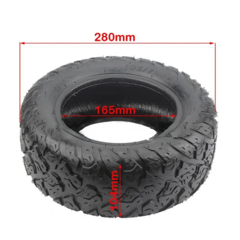 12 Inch 105/75-6.5 Vacuum Tires Thickened Off-Road  For Electric Skateboard Balance Bike  Car Accessories