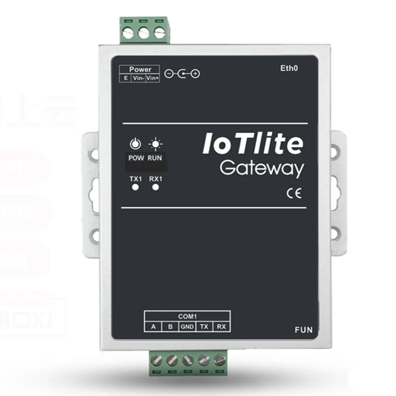 101-IOTLITE IoT gateway, MQTT gateway and Internet of Things gateway support Modbus,BACnet,PLC and other acquisition protocols