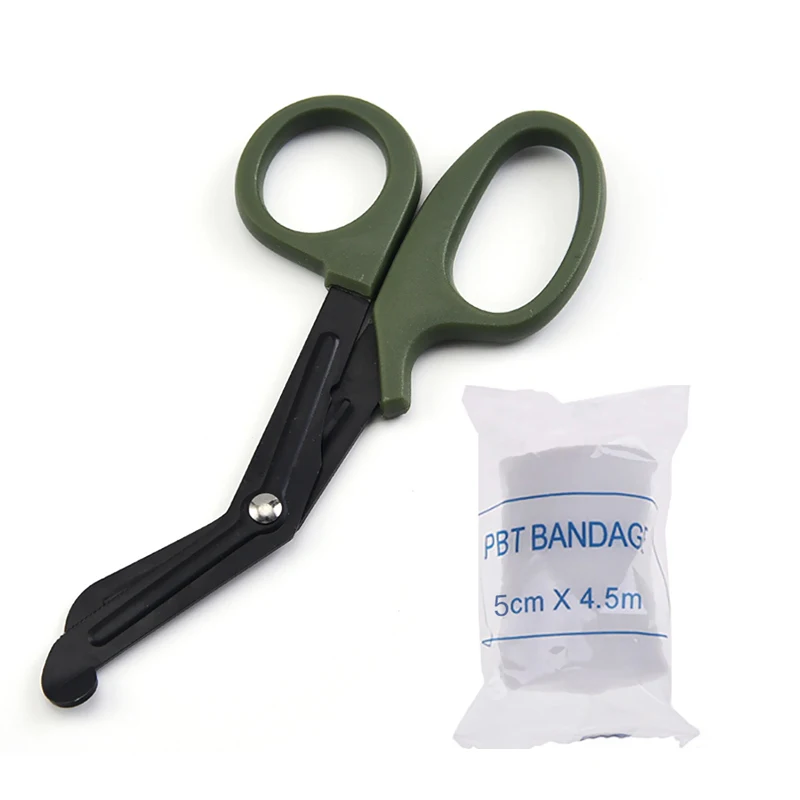 Survive Paramedic Medical Rescue Scissor Trauma Gauze IFAK Emergency First Aid Kit Shear Outdoor Nurse Utility