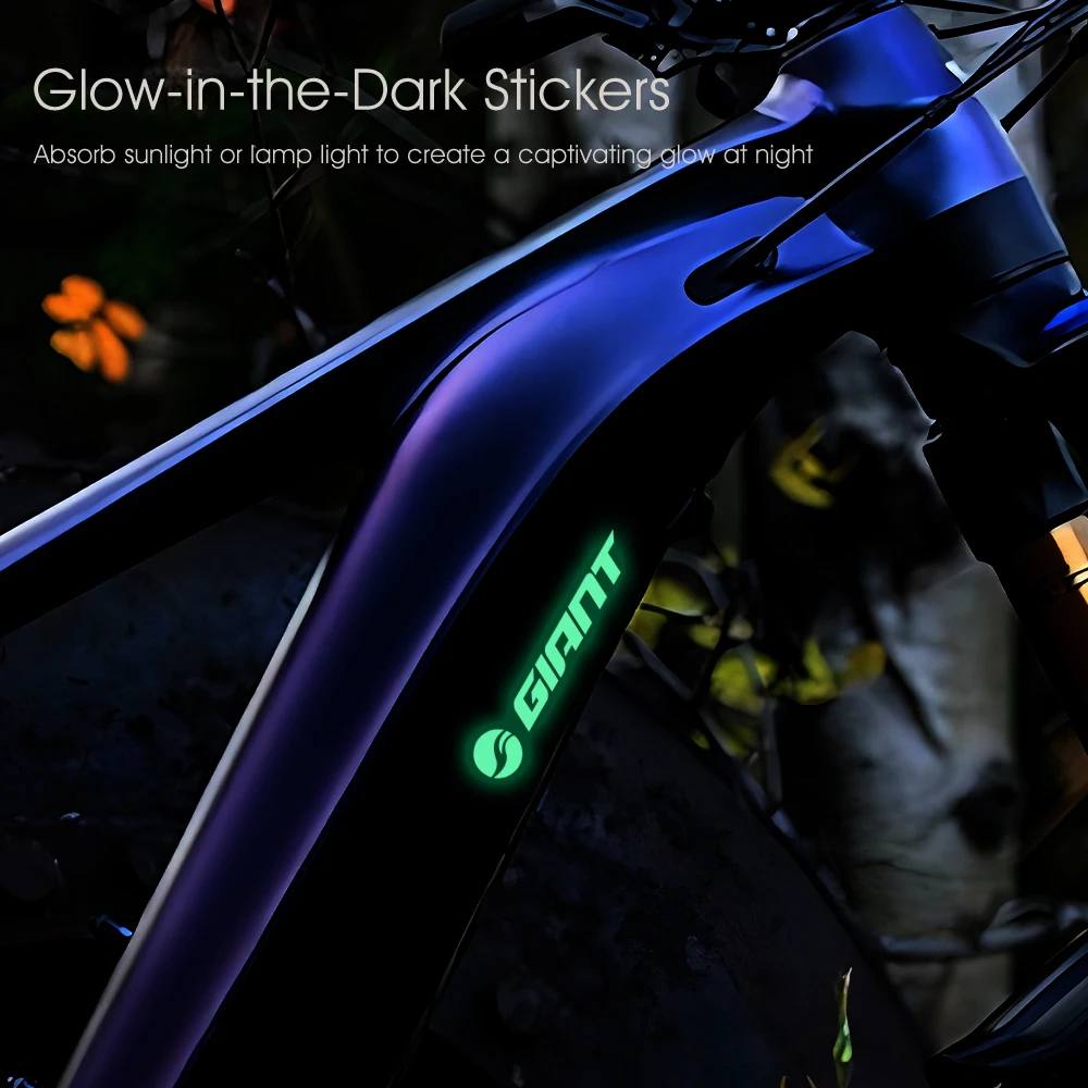 Bike Glow Stickers Waterproof Decal for GIANT TCR Revolt Anthem Escape Propel Defy Bicycle Accessories