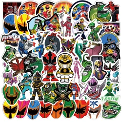 10/30/50pcs Go Busters Super Sentai Cartoon Stickers Kishiryu Sentai Ryusoulger Sticker Zyuden Sentai Kyoryuger Decals Kids Toys