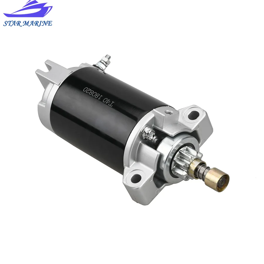 66T-81800 Outboard Starter motor For 40HP YAMAHA Outboard Motor 66T-81800-03 E40X Enduro Type 2 Stroke boat motor