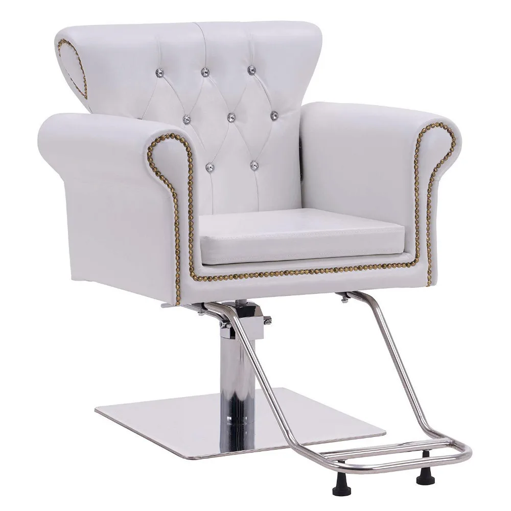 Barbershop chair with diamond simple seat hair cutting chair hair salon special high-end perm and dye chair