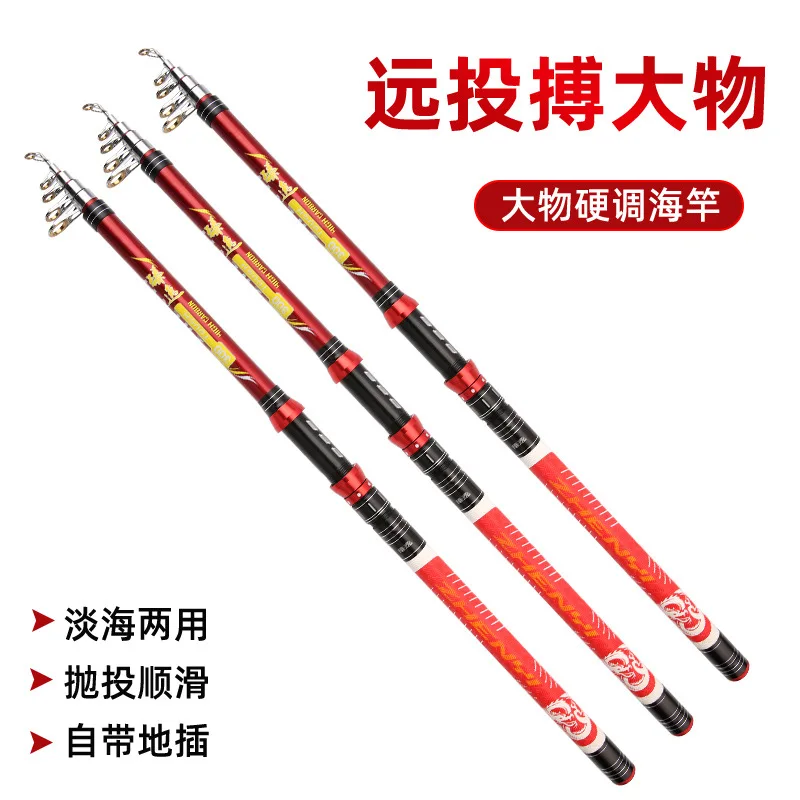 

Tournament Tuning Fishing Sea Handle Fly High Set Spinning Sensitivity Trout Sale Lightweight Universal Travel Rod Telescopic