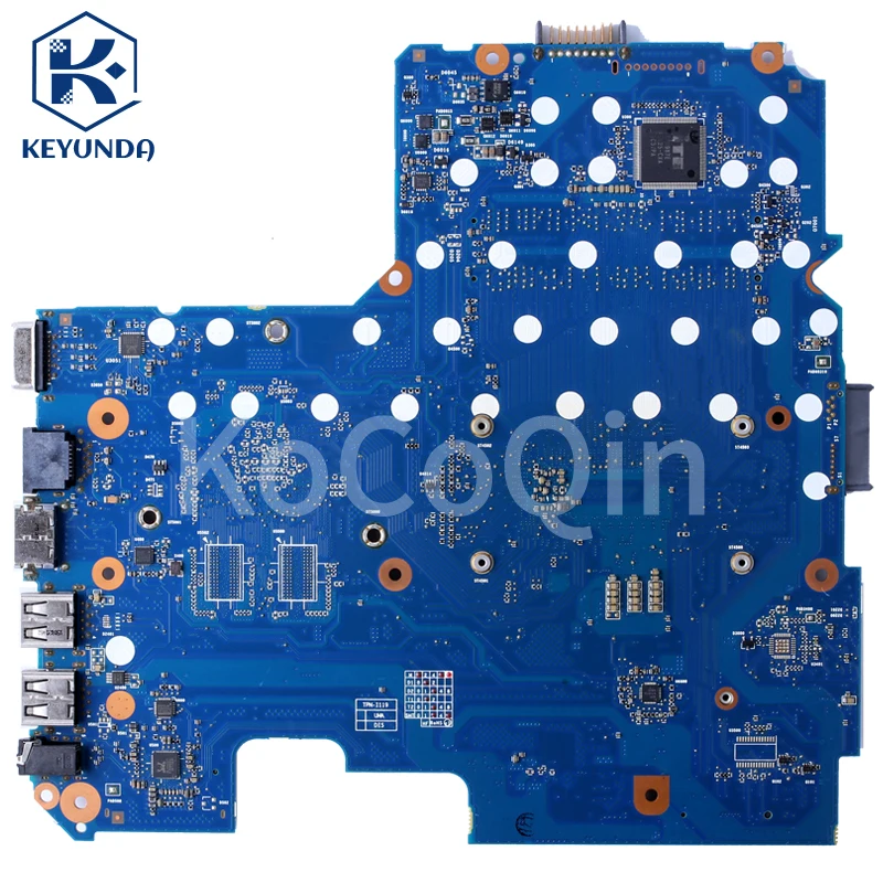 Imagem -06 - Placa-mãe Portátil para hp hp 14-ac Notebook Mainboard 6050a2730001 3825u 823366001