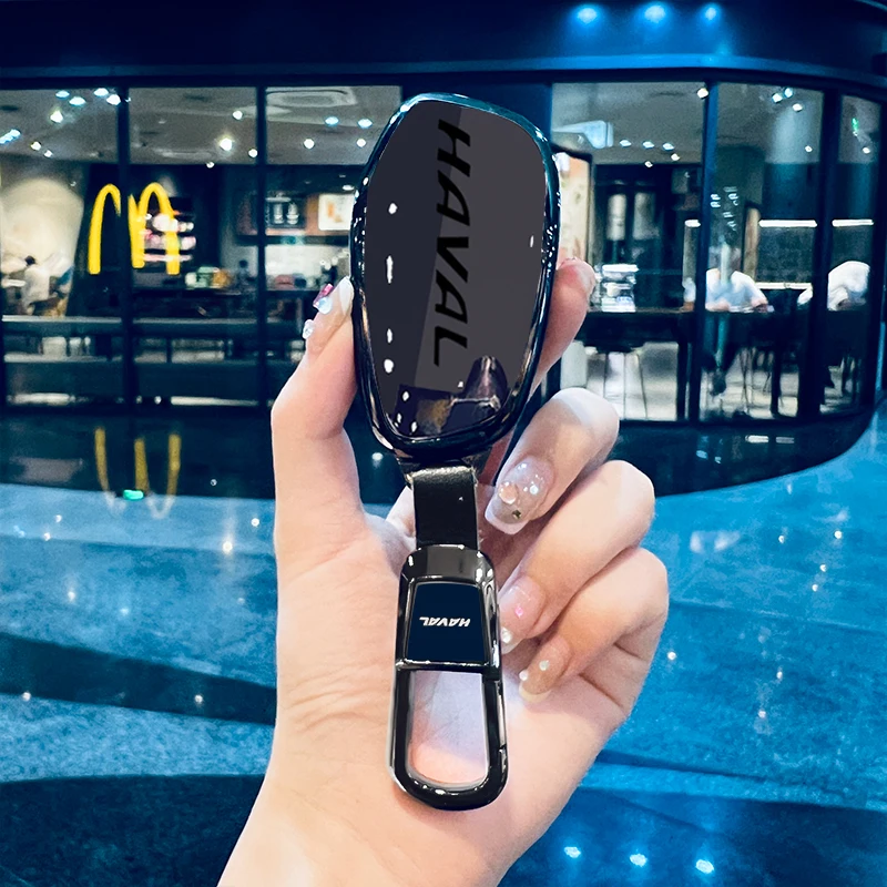 

Fit for GWM Haval Great Wall Kugou Divine Beast key car chain cover Menglong H6 H9 Xiaolong Raptor Jolion case cover chain