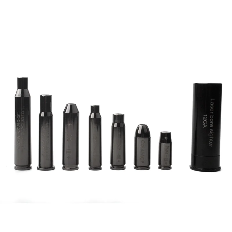 Тактический лазерный набор жиклеров 9 мм/45ACP/223/308/7,62x39/30-30/30-06/12GA для пистолетной винтовки, красный лазерный коллиматор
