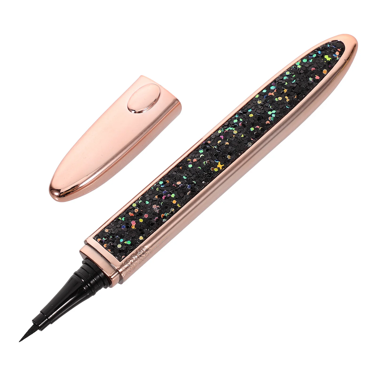 Eyeliner Pen Diamant Sprankelend Glad Langdurig Geen bloei Zelfklevende vloeibare make-up eyeliners Gereedschap voor