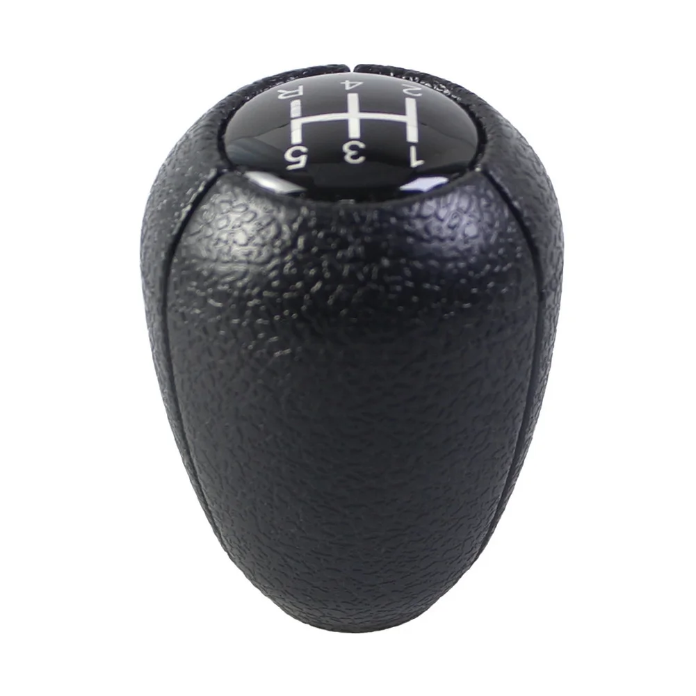 Shift Handle Black Gear Shift Knob Black Finish Plastic Material Smooth Operation Precise Control Daily Driving