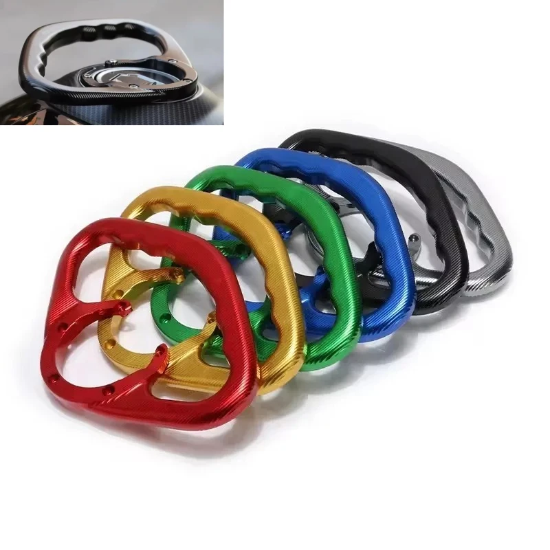 For Kawasaki Z750 Z800 Z1000 ZX-6R ZX-10R Motorcycle Fuel Tank Armrest Handle Black Green