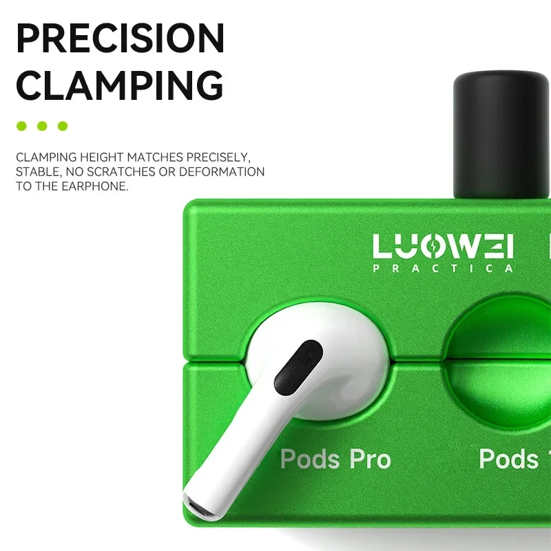 LUOWEI LW-HR Earphone Repair Precision Fixture Multi-functional Tail Pressure Clamping Battery Removal Headset Clamp