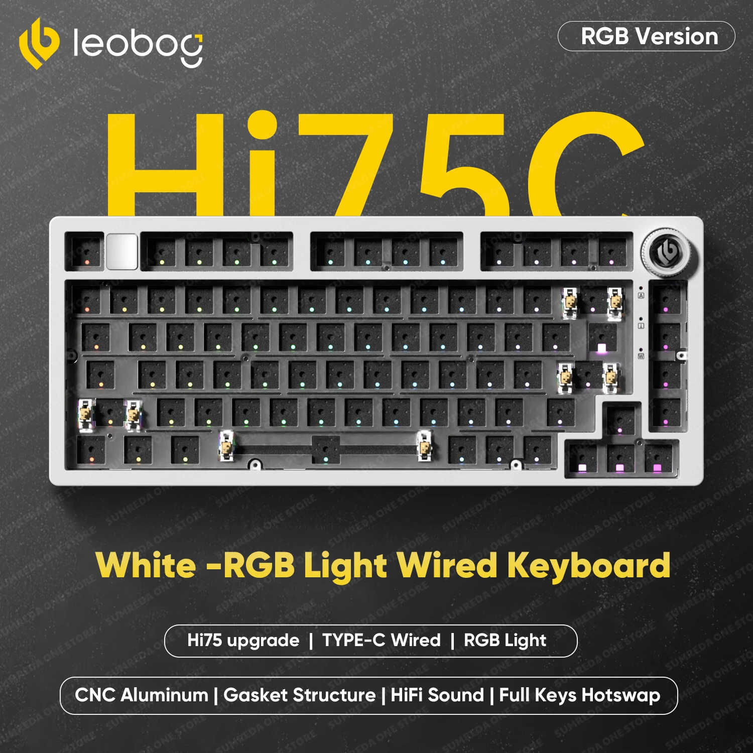 NEW Leobog Hi75C Hi75C Pro Aluminum Wireless Mechanical Keyboard