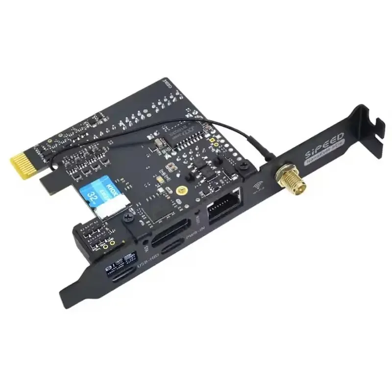 Sipeed NanoKVM-PCIe HDMI Controle Remoto / Alimentação / Servidor de Manutenção de Mesa UART HDMI USB RISC-V Para PiKVM