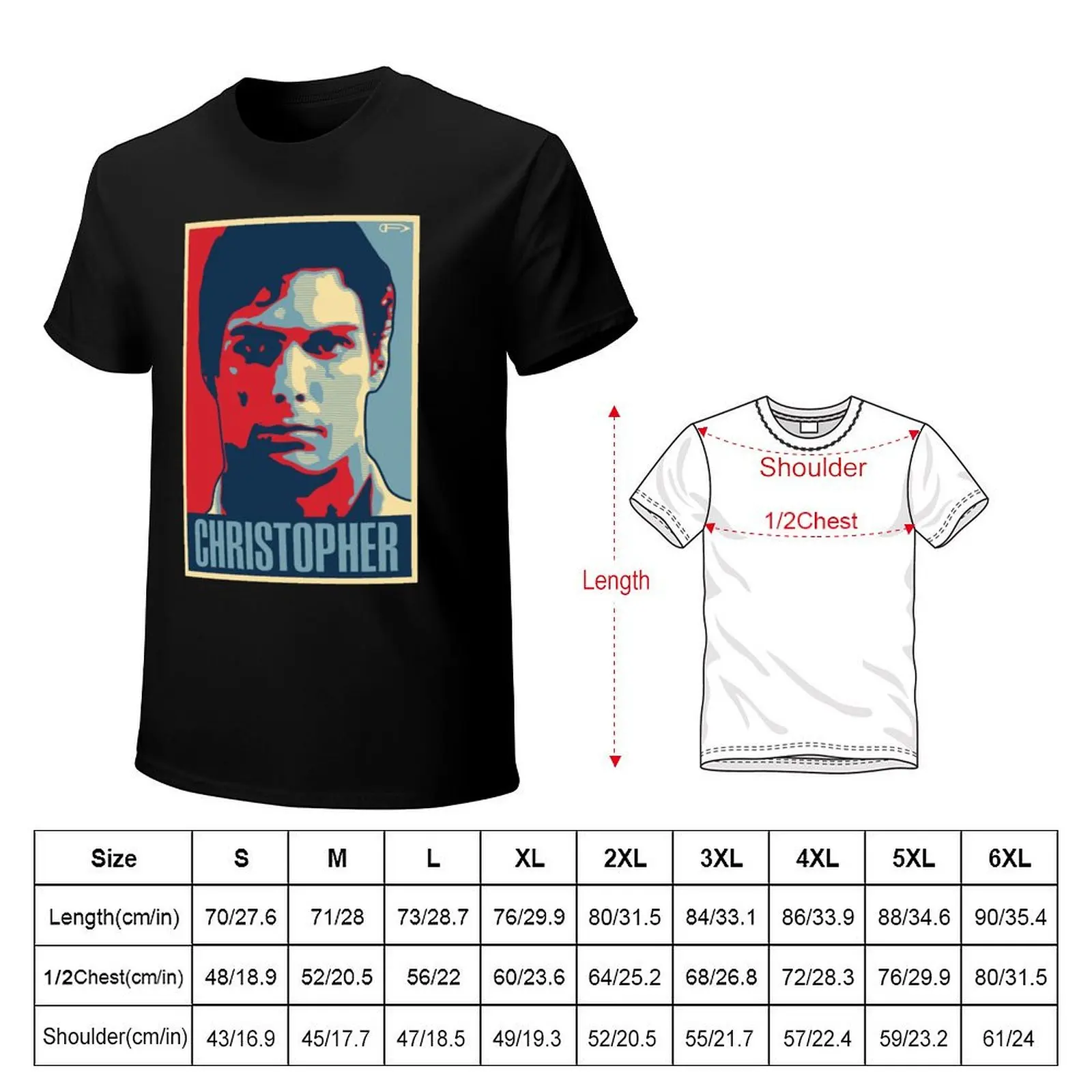 Christopher T-Shirt Stylish Graphic Short Sleeve Top
