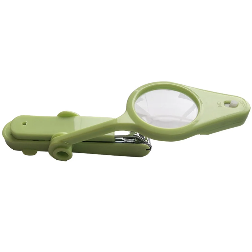

Portable Baby Nail Trimmers with Light Magnifier Safe Non-Rust Metal Clippers for Newborns Children Adults Baby Nail Care